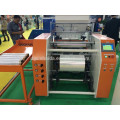 automatic polyethylene (LLDPE) film rewinder machinery